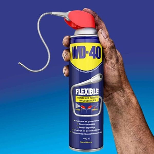 WD-40 Λιπαντικό - Αντισκωριακό Με Εύκαμπτο Σωληνάκι 18cm Πολυχρηστικό Flexible 600ml - Image 3