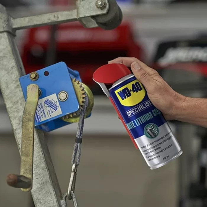 WD-40 Σπρέι Λευκού Γράσου Λιθίου 400ml - Image 5