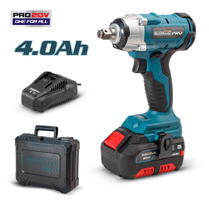 BORMANN Pro BBP5120 Μπουλονόκλειδο Brushless 20V,Li-Ion,250Nm BORMANN Pro