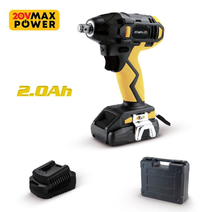 BORMANN BCD2620 Μπουλονόκλειδο 20V,Li-Ion, 350Nm, 1X2Ah,Βαλίτσα BORMANN