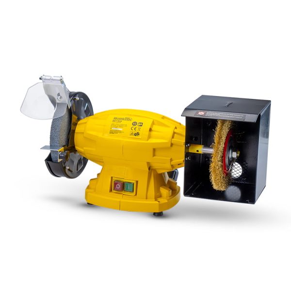BORMANN BDT1515 Δίδυμος Τροχός Φ150mm , 350W Με Βούρτσα BORMANN