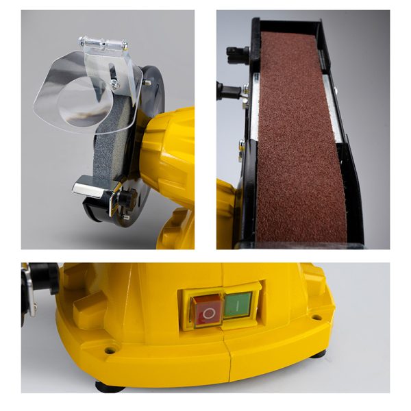 BORMANN BDT1520 Δίδυμος Τροχός 350W, 150mm, Με Ταινία 50X686mm BORMANN - Image 2