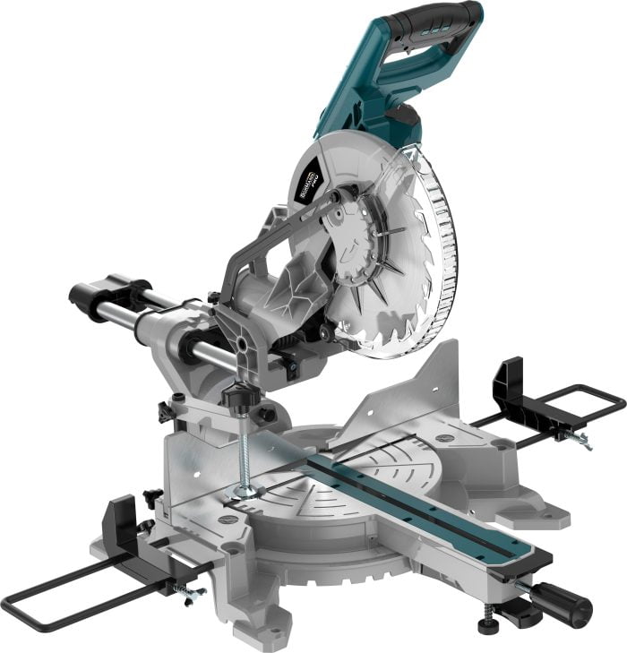 BORMANN Pro BDX2520 Φαλτσοπρίονο Ράντιαλ Φ255X30mm 24T, 2000W, 5000Rpm, Laser BORMANN Pro