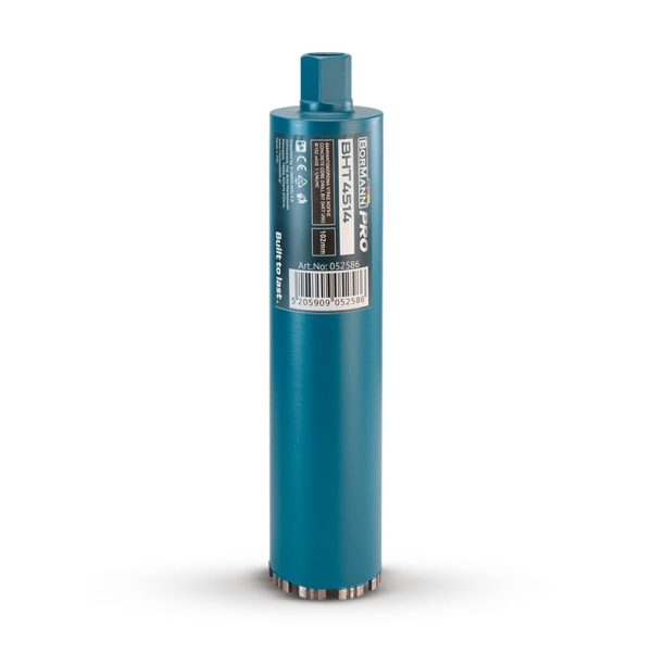 BORMANN Pro BHT4514 Διαμαντοκορώνα Υγρής Κοπής Φ102 X450 1 1/4UNC BORMANN Pro