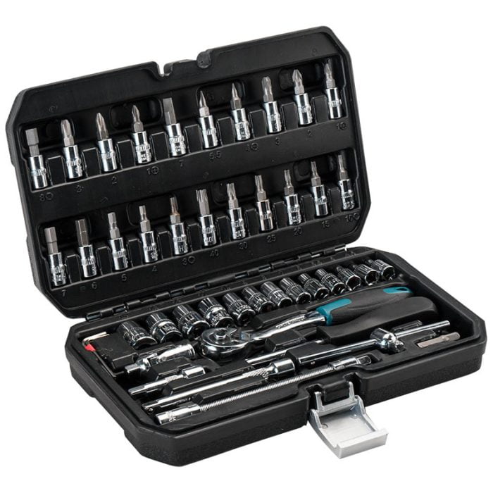 BORMANN Pro BHT5100 Καρυδάκια 1/4'' 46Τεμ BORMANN Pro - Image 2