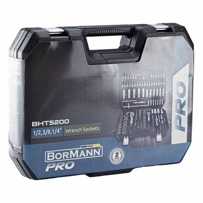 BORMANN Pro BHT5200 Καρυδάκια 1/2'', 1/4'' & 3/8'' Με Καστάνια 171Τεμ BORMANN Pro - Image 2