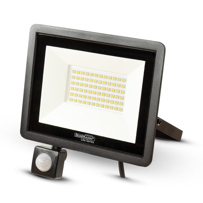 BORMANN BLF1910 Προβολέας Led 10W Με Ανιχνευτή Κίνησης 4000K 800Lumen 120° Αδιάβροχος BORMANN