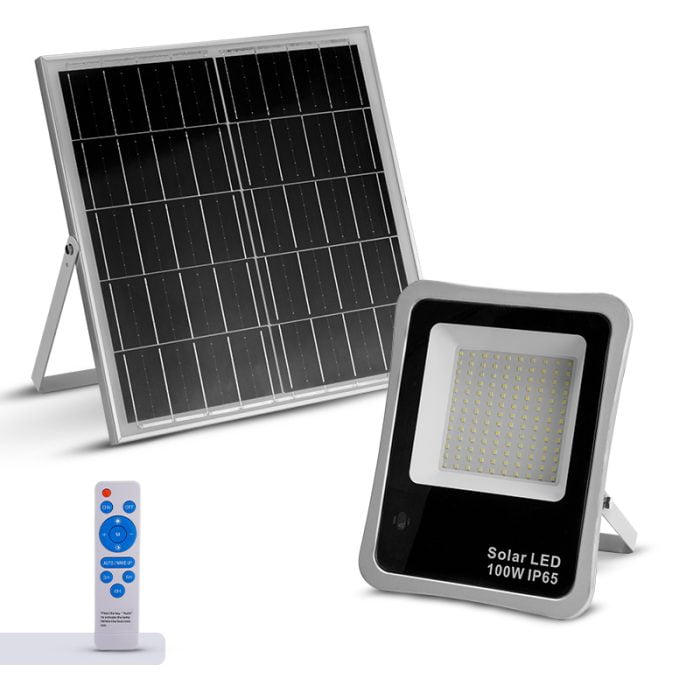 BORMANN BLF2350 Προβολέας Ηλιακός 100W, Αδιάβροχος BORMANN