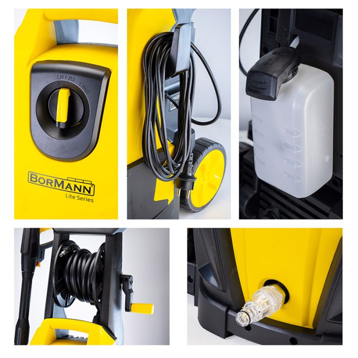BORMANN BPW3210 Πλυστικό Υψηλής Πίεσης 2400W, 180Bar, 480L/H BORMANN - Image 2