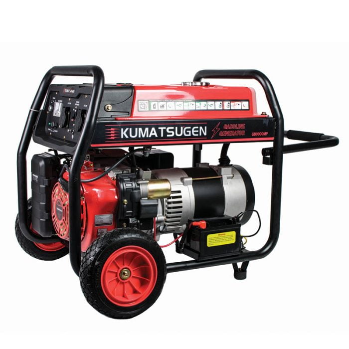 ΓΕΝΝΗΤΡΙΑ ΒΕΝΖΙΝΗΣ, AVR, 9,0KVA/18HP ΜΕ ΜΙΖΑ ΚΑΙ ΜΠΑΤΑΡΙΑ KUMATSUGEN