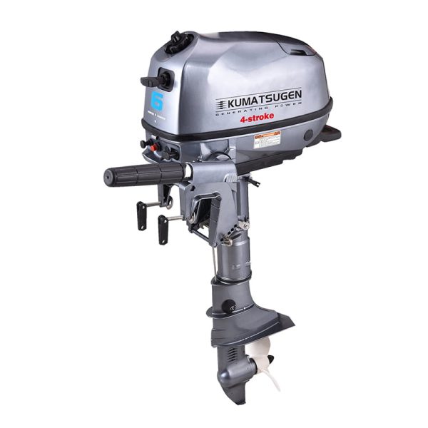 KUMATSUGEN GM6000 Εξωλέμβια Μηχανή Τετράχρονη 6,0Hp Προπέλα Φ180mm, Κοντόλαιμη KUMATSUGEN