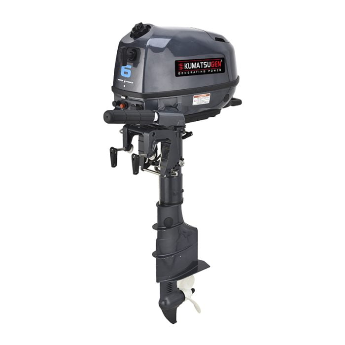 KUMATSUGEN GM6100 Εξωλέμβια Μηχανή Τετράχρονη 6,0Hp Προπέλα Φ210mm, Μακρύλαιμη KUMATSUGEN