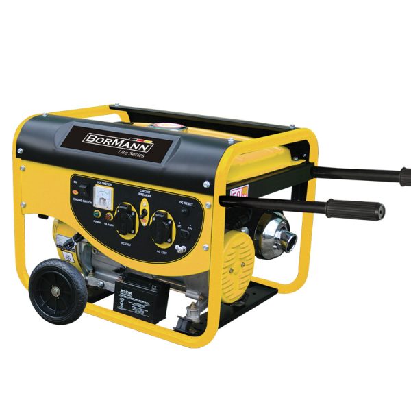 ΓΕΝΝΗΤΡΙΑ ΒΕΝΖΙΝΗΣ ΣΥΝΕΧ. ΑΠΟΔΟΣΗ 5000W, 6,6KVa, 420cc BORMANN