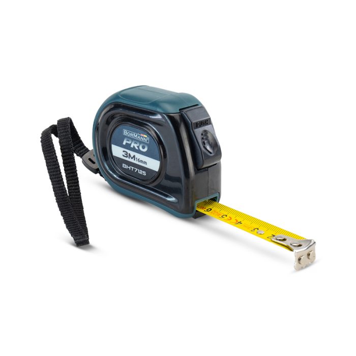 ΜΕΤΡΟ 3m x 16mm, ΑΥΤΟΜΑΤΟΥ ΚΛΕΙΔΩΜΑΤΟΣ BORMANN Pro BHT7125
