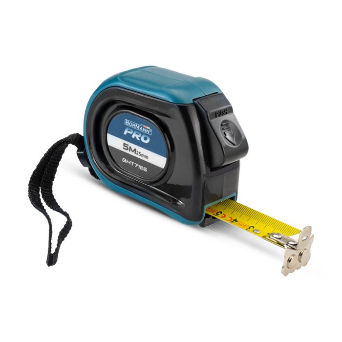 ΜΕΤΡΟ 5m x 25mm, ΑΥΤΟΜΑΤΟΥ ΚΛΕΙΔΩΜΑΤΟΣ BORMANN Pro BHT7126