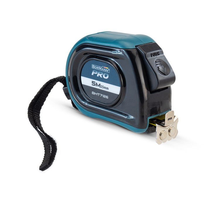 ΜΕΤΡΟ 5m x 25mm, ΑΥΤΟΜΑΤΟΥ ΚΛΕΙΔΩΜΑΤΟΣ BORMANN Pro BHT7126 - Image 2