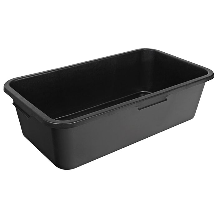 BORMANN BHT7974 Σκάφη Οικοδομής 40Lt, Παραλληλόγραμμη 71.5x39.5x19cm, Με Δοσομετρητή, Μαύρη BORMANN
