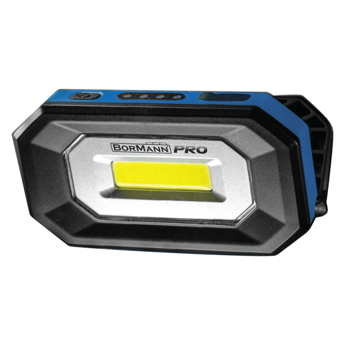 BORMANN Pro BPR6014 Φακός Εργασίας Επαναφορτιζόμενος 500Lm Με Μαγνήτη, Αδιάβροχος , 180° Περιστροφή BORMANN Pro