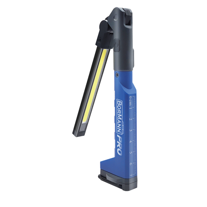 BORMANN Pro BPR6024 Φακός Εργασίας Επαναφορτιζόμενος 200Lm, 2 Λειτουργιών, Με Γάντζο Και Μαγνήτη,270 BORMANN Pro