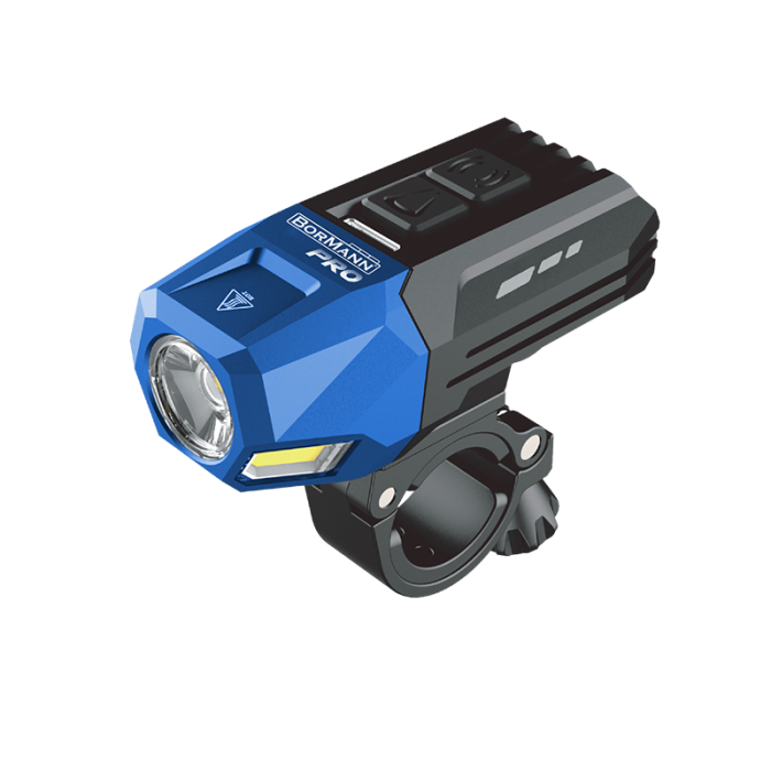 BORMANN Pro BPR6080 Φακός Ποδηλάτου Εμπρόσθιος - Επαναφορτιζόμενος, Led: Cob & Osram 800Lm,160m BORMANN Pro
