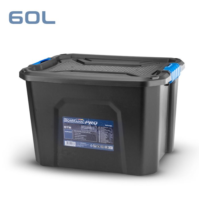BORMANN Pro BTB3330 Κουτί Αποθήκευσης "Elephant" Πλαστικό, 60L BORMANN Pro