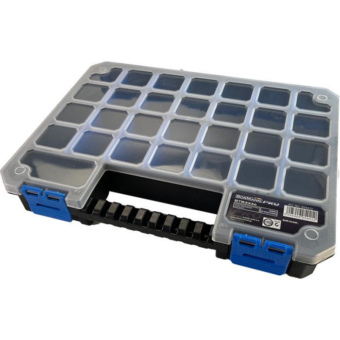 BORMANN Pro BTB3334 Ταμπακιέρα Εργαλείων Πλαστική "Zebra", 23 Θέσεων Με Μεταβλητά Διαχωριστικά BORMANN Pro - Image 2