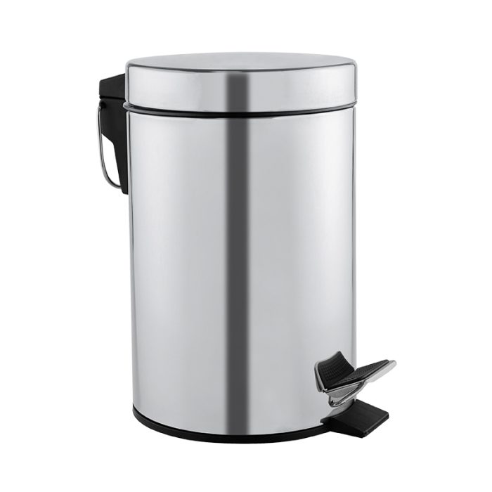 BORMANN ELITE BTW9050 Κάδος Απορριμμάτων 30L Με Πεντάλ, Εσωτερικού Χώρου, Μεταλλικός , 29X65cm BORMANN ELITE