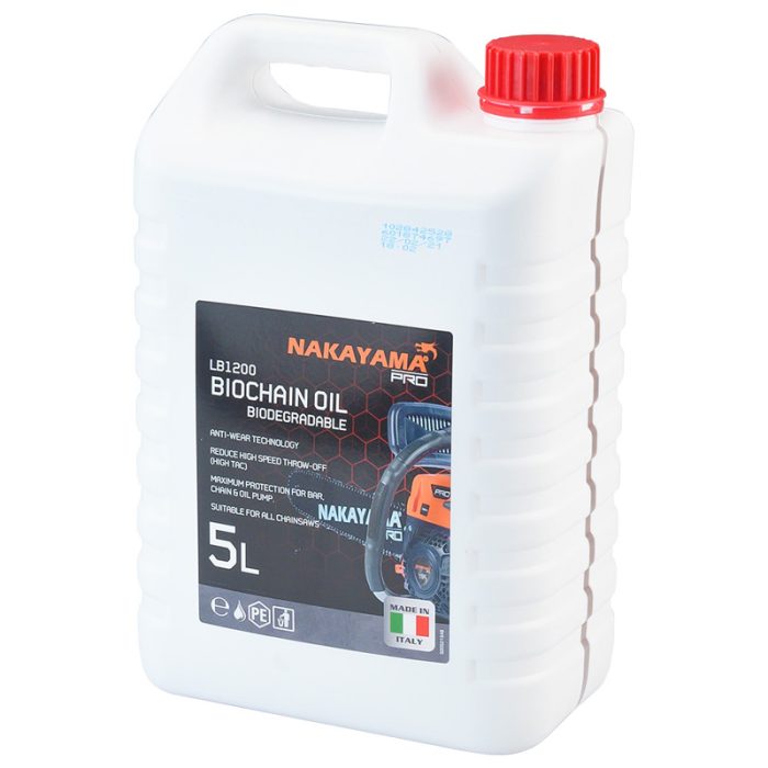 NAKAYAMA PRO LB1200 Λάδι Αλυσίδας Βιοδιασπώμενο 5L NAKAYAMA PRO