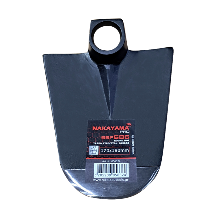 ΤΣΑΠΑ ΣΤΡΟΓΓΥΛΗ 170x190mm ,1050gr NAKAYAMA PRO SSF686