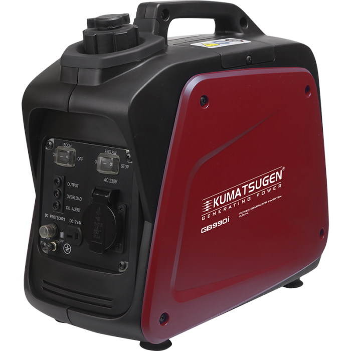 KUMATSUGEN GB990i Γεννήτρια Βενζίνης Inverter 0,9Kva , 40Cc, 60dB KUMATSUGEN
