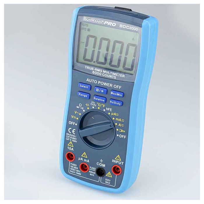 BORMANN Pro BDC2000 Πολύμετρο Ψηφιακό Ac/Dc 600V BORMANN Pro - Image 2