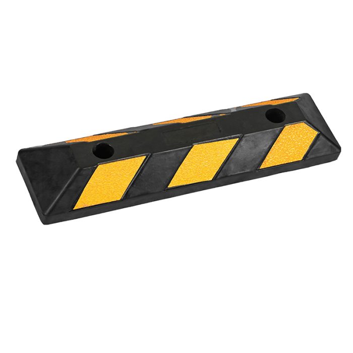 BORMANN Pro BPP2490 Στοπ Τροχών Λαστιχένιο 55cm Με Ανακλαστικές Ταινίες BORMANN Pro