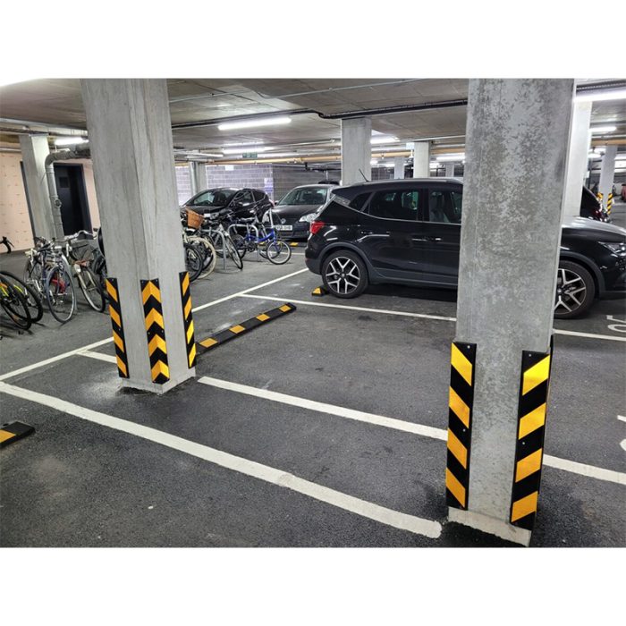 BORMANN Pro BPP2491 Γωνιά Προστασίας Parking Λαστιχένια Ύψος 80cm Με Ανακλαστικές Ταινίες BORMANN Pro - Image 2