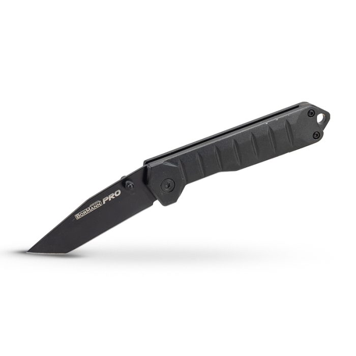 BORMANN Pro BHT7592 Σουγιάς Σε Μαύρο Χρώμα ,166mm ,Μαύρη Λάμα,Λαβή Αλουμινίου BORMANN Pro
