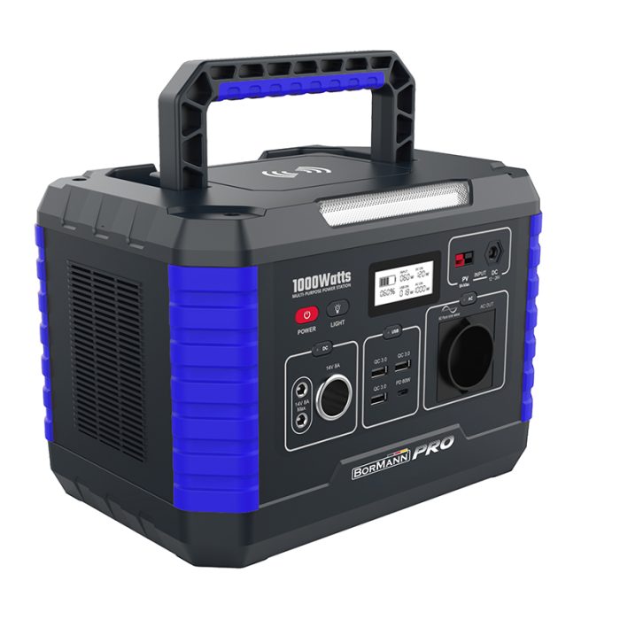 BORMANN Pro BBC5030 Power Station 1000W,999Wh/45000mAh,12V/24V, AC,DC,Type-C,USB-A,Li-Ion BORMANN Pro Πιθανή ημερομηνία παραλαβής: 22/08/2024