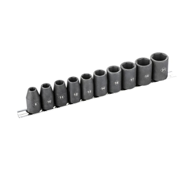 BORMANN Pro BHT7703 Σετ Καρυδάκια Αέρος 1/2'' , 8,10,11,1213,14,15,17,19,21mm, 10τεμ BORMANN Pro