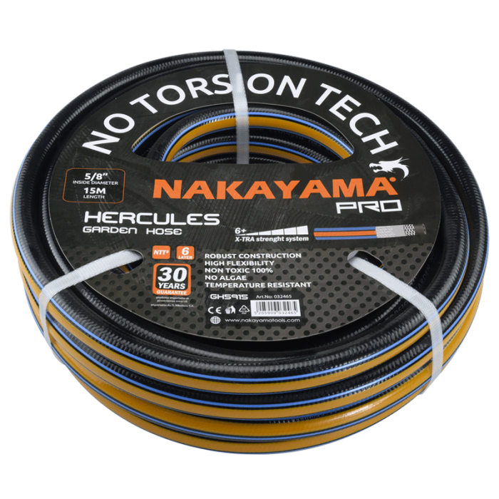 ΛΑΣΤΙΧΟ HERCULES 6 ΕΠΙΣΤΡΩΣΕΙΣ 25Μ 1/2'' NAKAYAMA PRO