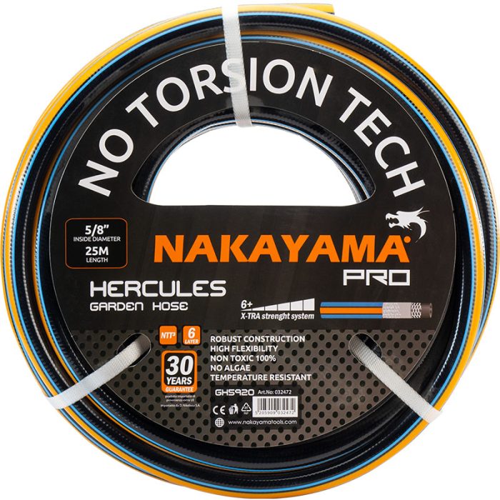 ΛΑΣΤΙΧΟ HERCULES 6 ΕΠΙΣΤΡΩΣΕΙΣ 25Μ 1/2'' NAKAYAMA PRO - Image 2
