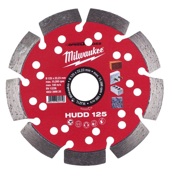 MILWAUKEE HUDD 150 SPEEDCROSS ΔΙΑΜΑΝΤΟΔΙΣΚΟΣ Ø 150mm