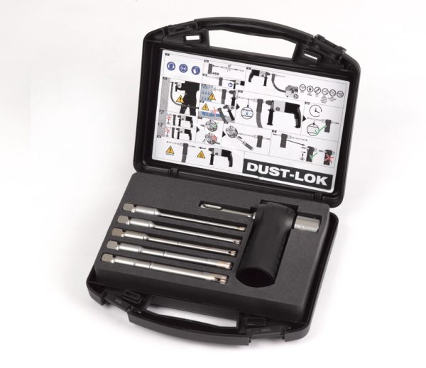 MILWAUKEE SDS-PLUS DUST-LOK ΤΡΥΠΑΝΙ 4ΩΝ ΚΟΠΩΝ ΜΕ ΕΞΑΓΩΓΗ ΣΚΟΝΗΣ - ΑΡΘΡΩΤΗ ΣΧΕΔΙΑΣΗ - SET 6 TEM