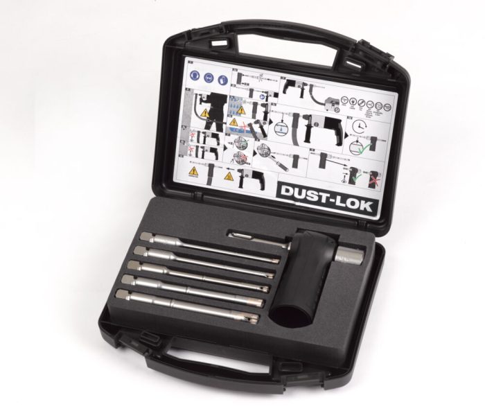 MILWAUKEE SDS-PLUS DUST-LOK ΤΡΥΠΑΝΙ 4ΩΝ ΚΟΠΩΝ ΜΕ ΕΞΑΓΩΓΗ ΣΚΟΝΗΣ - ΑΡΘΡΩΤΗ ΣΧΕΔΙΑΣΗ - SET 6 TEM