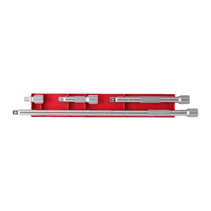 MILWAUKEE ⅜″ SET ΠΡΟΕΚΤΑΣΕΩΝ 4 ΤΕΜ