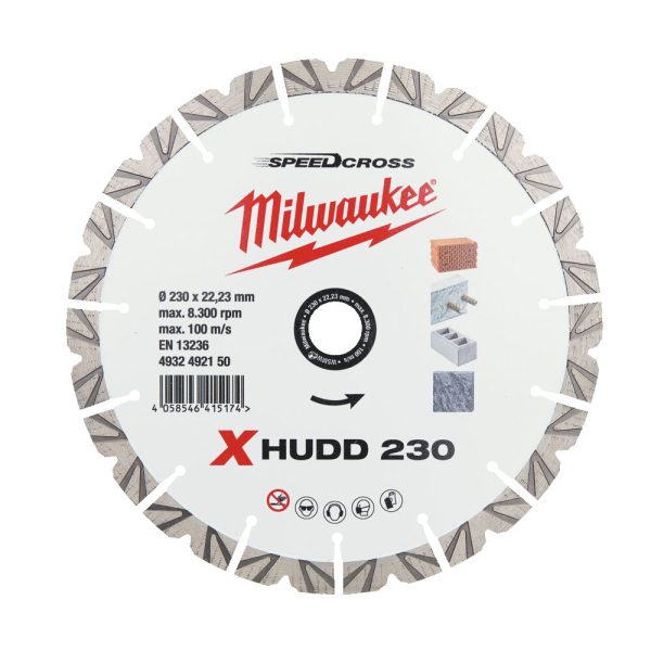 MILWAUKEE ΔΙΣΚΟΣ ΔΙΑΜΑΝΤΙΟΥ XHUDD 230 MM