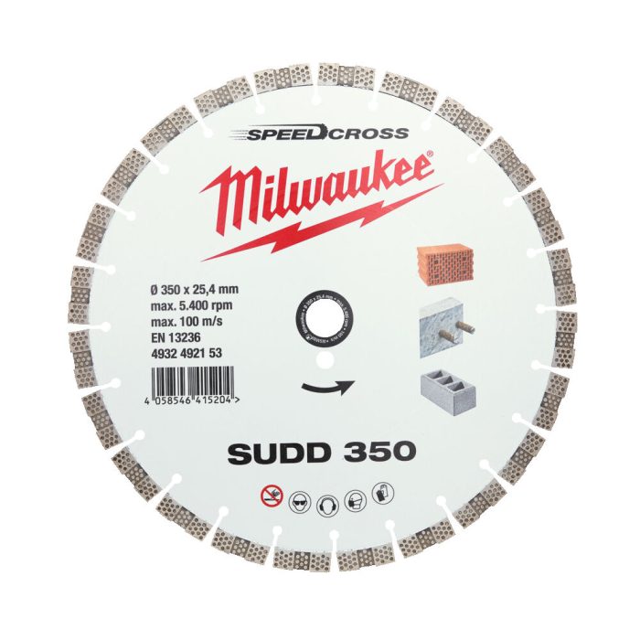 MILWAUKEE ΔΙΣΚΟΣ ΔΙΑΜΑΝΤΙΟΥ SUDD 350 MM