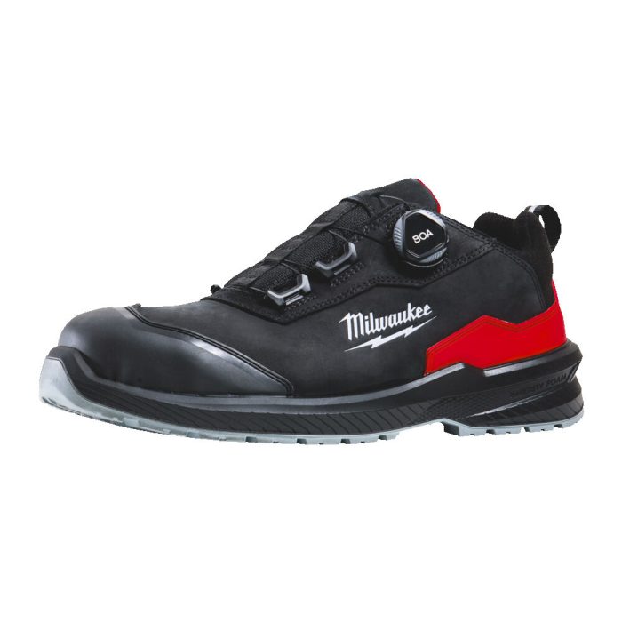 MILWAUKEE FLEXTRED™ S3S ΠΑΠΟΥΤΣΙΑ ΑΣΦΑΛΕΙΑΣ ΜΕ ΔΕΡΜΑ NUBUCK ΑΝΩ ΜΕΡΟΣ ΚΑΙ ΣΥΣΤΗΜΑ ΕΦΑΡΜΟΓΗΣ BOA® B1L110133 ESD SC FO SR #40