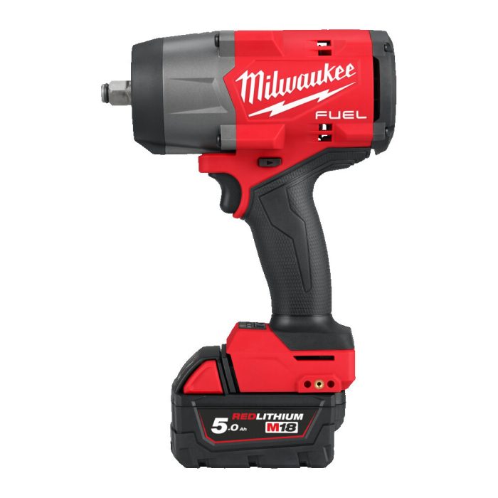 MILWAUKEE M18 FUEL™ FHIW2F12-502X ½″ ΥΨΗΛΗΣ ΡΟΠΗΣ ΜΠΟΥΛΟΝΟΚΛΕΙΔΟ ΜΕ ΔΑΧΤΥΛΙΔΙ ΣΥΓΚΡΑΤΗΣΗΣ
