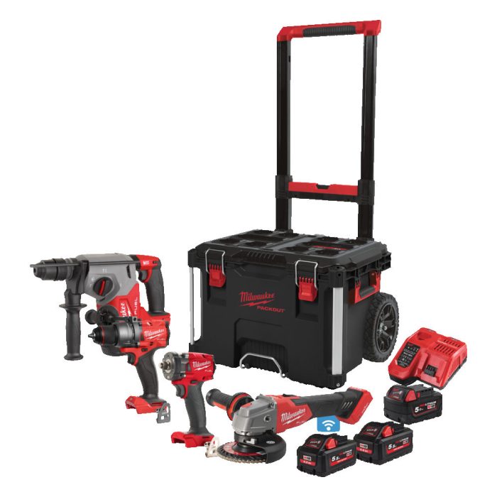 MILWAUKEE M18 FUEL™ FPP4C-555T POWER PACKOUT™ SET