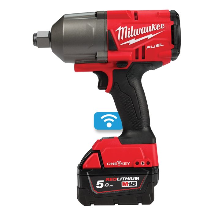 MILWAUKEE M18 FUEL™ ONE-KEY™ ONEFHIWF34-502X ΜΠΟΥΛΟΝΟΚΛΕΙΔΟ ¾″ ΥΨΗΛΗΣ ΡΟΠΗΣ ΜΕ ΔΑΚΤΥΛΙΔΙ ΣΥΓΚΡΑΤΗΣΗΣ