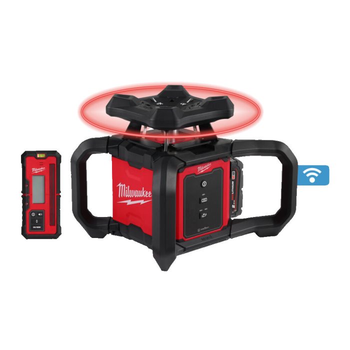 MILWAUKEE M18™ RLOH600-201C 600 M ΟΡΙΖΟΝΤΙΟ ΠΕΡΙΣΤΡΟΦΙΚΟ LASER ΜΕ ONE-KEY™