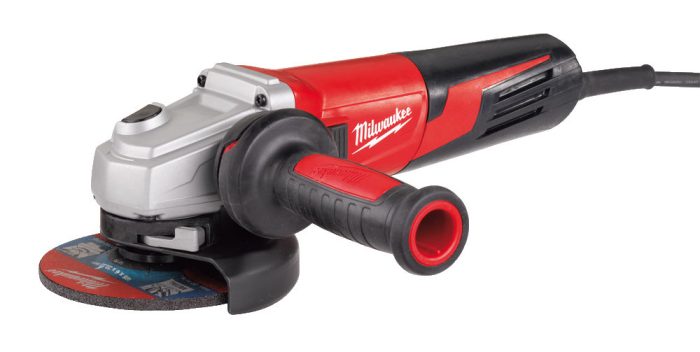 MILWAUKEE AGV15-125 XE 1550W ΓΩΝΙΑΚΟΣ ΤΡΟΧΟΣ ΡΥΘΜΙΖΟΜΕΝΗΣ ΤΑΧΥΤΗΤΑΣ ΜΕ AVS 125ΜΜ